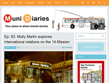 Tablet Screenshot of munidiaries.com